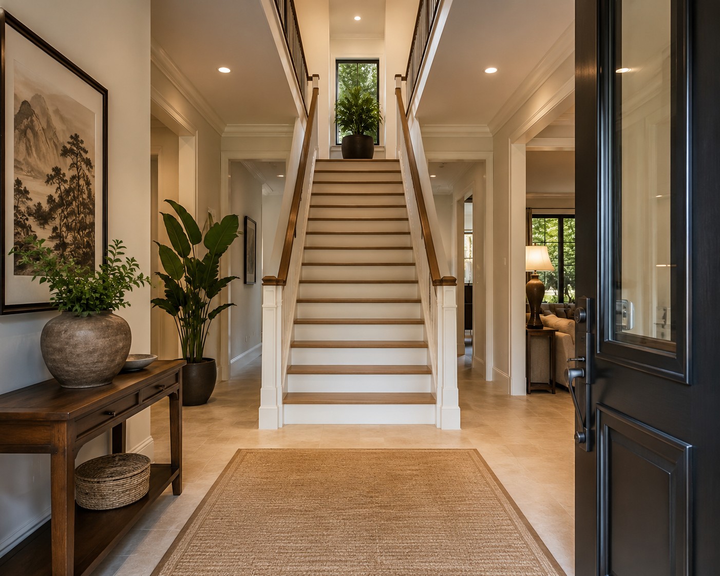 Feng Shui Staircase Facing Front Door